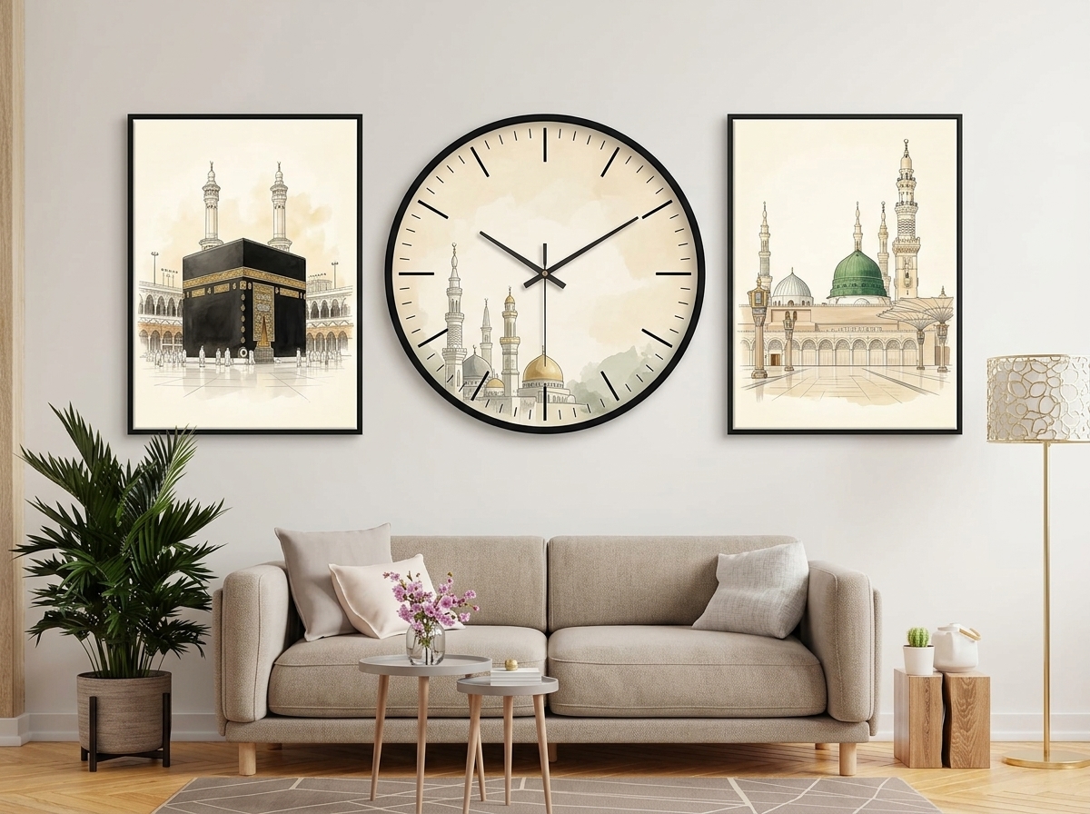 Mekah Medina Frames CLock (FR04)