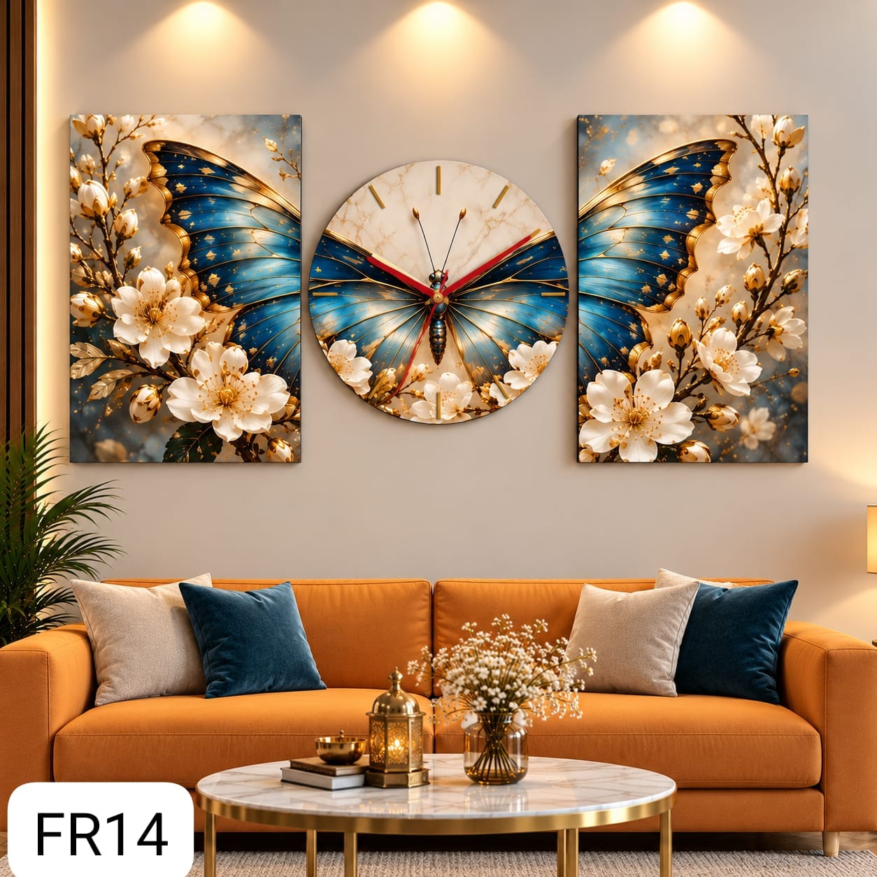 Blue butterfly Frames (FR 14)